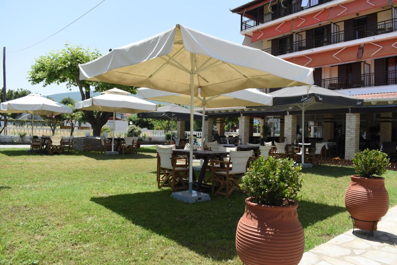 Hotel Lefkes Paralía Skotínis 외부 사진